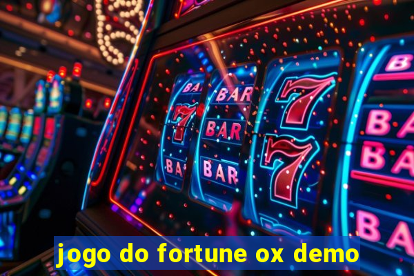 jogo do fortune ox demo
